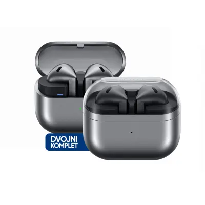 Brezžične slušalke SAMSUNG Galaxy Buds3 Silver 2 kosa