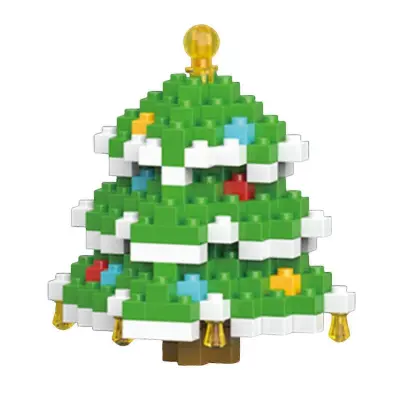 Božični komplet gradnikov Božička, združljiv z Lego Adventni koledar 2025, zlaganje novih igrač, škatla za praznična darila, novoletna božič