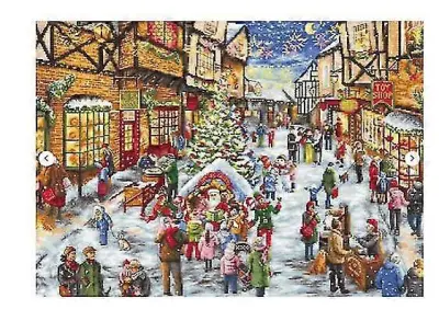 Božični adventni koledar Puzzle 1008 kosov, 24-dnevni adventni koledar 2023 Božične sestavljanke, božično darilo za otroke-B
