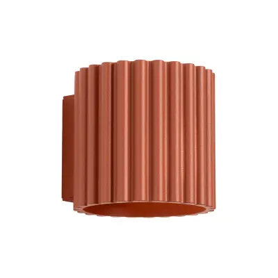Stenska svetilka AURA red ochra G9