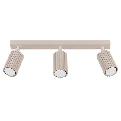 Stenska svetilka KARBON taupe s stikalom