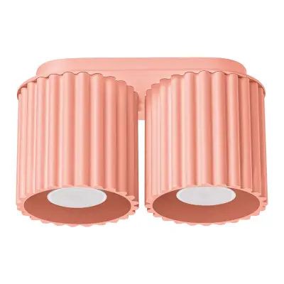 Stropna svetilka AURA 2 breskev GU10