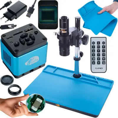 ROSFIX SET MIKROSKOP DIGITALNI EARTH PRO MCEP-0.5X – KAMERA 8,29MP, HDMI/USB-C | MATA 380X260 MM
