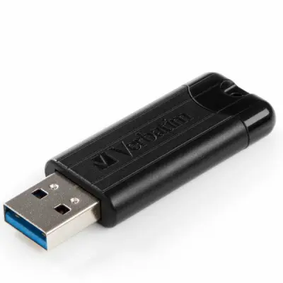 VERBATIM PENDDRIVE 256GB USB-A 3.2 PINSTRIPE ZA PRENOSNE RAČUNALNIKE