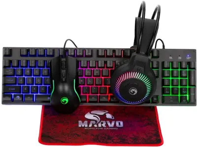 Gaming komplet MARVO CM416 HR wired 4 v 1 gaming combo