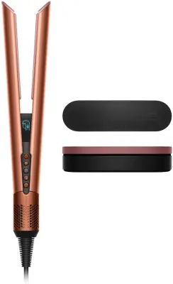 Ravnalec las DYSON Airstrait Amber Silk/Pink Champagne Limited Edition