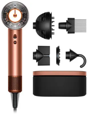 Sušilnik las DYSON Supersonic Nural HD16 (143709) Amber Silk/Pink Champagne Curly+Coily Limited Edition