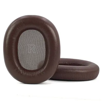 Združljivi 2 kosa usnjenih ušesnih blazinic za B&O Beoplay H95 ANC Brown