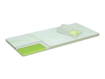 Nadvložek z vzglavnikom DORMEO Nature'S Aloe Vera 5 cm II 90x200 cm