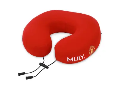 Mlily Potovalni vzglavnik Manchester United 34x29x10 cm