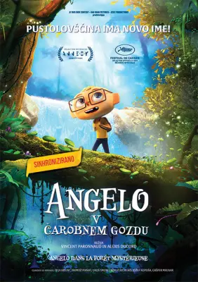 DVD film Angelo v čarobnem gozdu (sinhro)