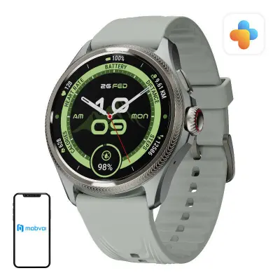 MOBVOI PAMETNA URA ZA ANDROID IOS TICWATCH PRO 5 Z GPS MERILNIKOM SRČNEGA UTRIPA VODOODPORNA