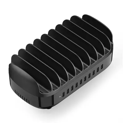 ORICO STENSKI POLNILEC HUB USB 10X USB-A ZA TELEFON TABLIČNI PRENOSNIK