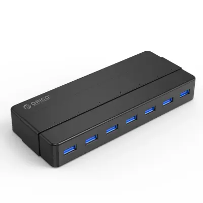 ORICO HUB H7928-U3-V1 7X USB-A 3.0 ZA PRENOSNI RAČUNALNIK IN DRUGE NAPRAVE
