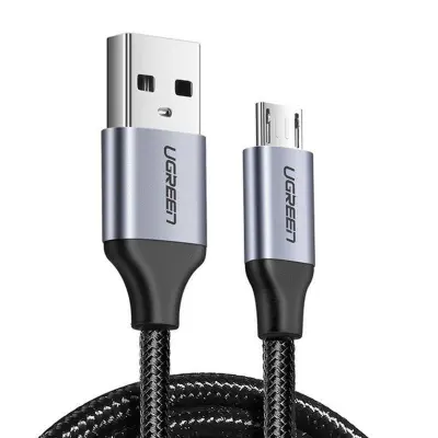 UGREEN MIKRO USB KABEL 0.25M QC 3.0 ZA TELEFONE 2.4A S HITRIM POLNJENJEM