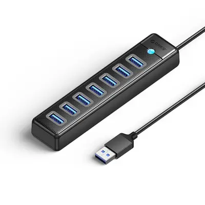 ORICO HUB 7X USB-A 3.0 ZA MACBOOK TELEFONE TABLICE HITER PRENOS PODATKOV
