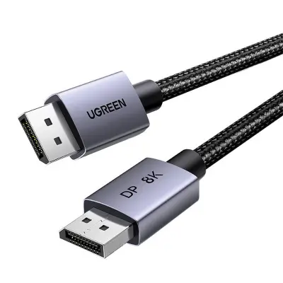 UGREEN DISPLAYPORT 1.4 KABEL DP120 8K 60HZ 32.4GBPS ZA MONITORJE PC PRENOSNIK