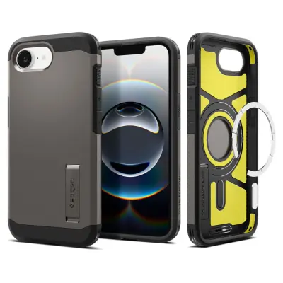SPIGEN TOUGH ARMOR ZA IPHONE 16E Z MAGSAFE OVITEKOM ZAŠČITA PRED