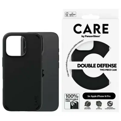 PANZERGLASS CASE CARE FEATURE DOUBLE DEFENCE ZA IPHONE 16 PRO CORNER PROTECTION