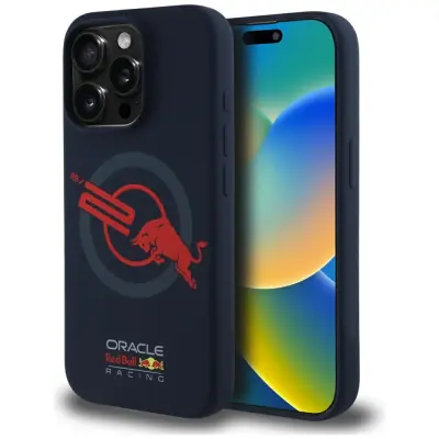RED BULL OVITEK HC SILIKONSKI LOGO ORBR20 ZA IPHONE 15 PRO MAX ZA MAGSAFE