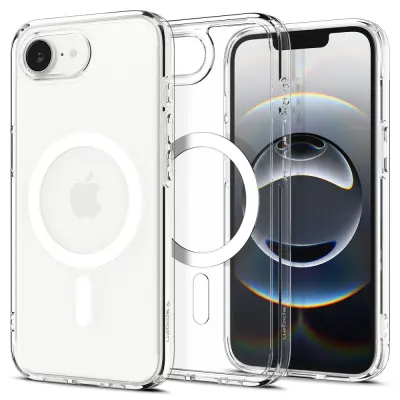 SPIGEN ULTRA HYBRID OVITEK ZA IPHONE 16E ZA MAGSAFE ZAŠČITO Z INOVATIVNO