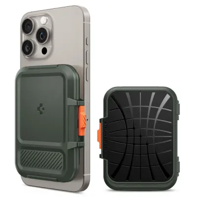 SPIGEN LOCK FIT DENARNICA ZA MAGSAFE APPLE IPHONE 12 13 14 15 VZDRŽLJIV DIZAJN