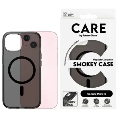 OVITEK PANZERGLASS CARE ZA IPHONE 15 FLAGSHIP CASE Z MAGSAVE ZAŠČITO ZA TELEFON