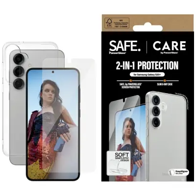 PANZERGLASS SET 2V1 OVITEK ZAŠČITNO STEKLO ZA SAMSUNG GALAXY S25+
