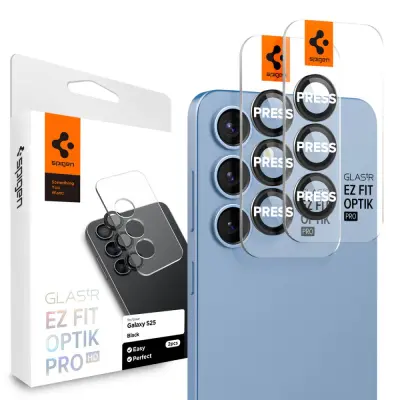SPIGEN CAMERA PROTECTOR GLASS.TR EZ FIT FOR GALAXY S25 CAMERA PROTECTOR 2-PACK