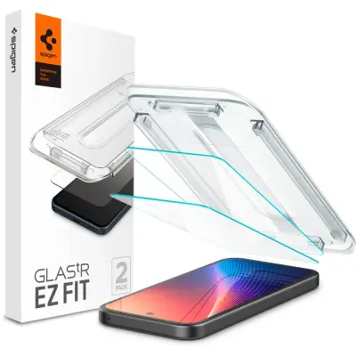 SZKŁO HARTOWANE SPIGEN GLAS.TR EZ FIT 2-PACK GOOGLE PIXEL 9A CLEAR