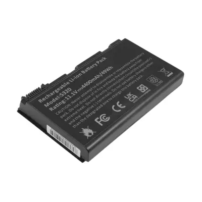 Baterija za PC Acer TravelMate 5310 / Extensa 7620 Li-ion 11.1V 4400mAh 49Wh, Črna