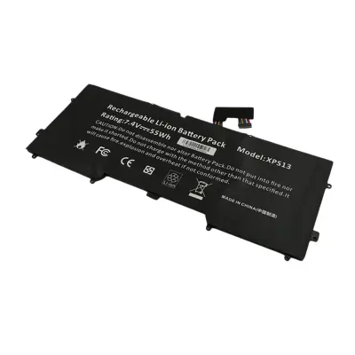 Baterija Li-Polymer 7430mAh za prenosni računalnik Dell XPS 13 Ultrabook 7.4V, Črna