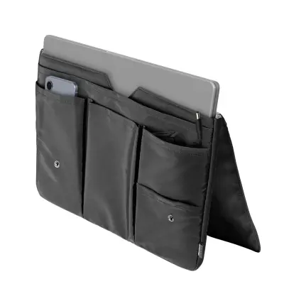 Torba za prenosnik MacBook Pro, vodoodporna, z več žepi 16 palcev, Črna