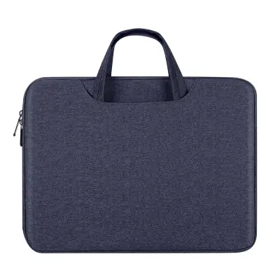 Dux Ducis, Torba za MacBook Pro 15 / 16" z zadrgo vodoodporna z ročajem, Modro morsko