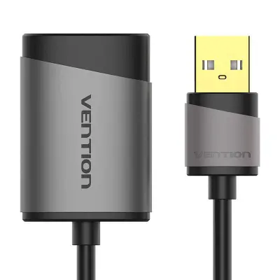 ZUNANJA USB ZVOČNA KARTICA VENTION CDKHB TRS 3,5 MM 0,15 M (SIVA)