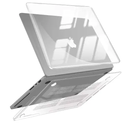 MW, Transparent Crystal Case za MacBook Pro 16 inch 2021/23 M1/M2/M3, Prozorno