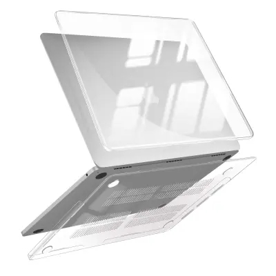 MW, Crystal Transparent Case za MacBook Pro 13 inch 2020/21/22 M1/M2, Prozorno