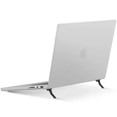 360° zaščitna torbica za MacBook Pro 16" z vgrajenim stojalom, Bela