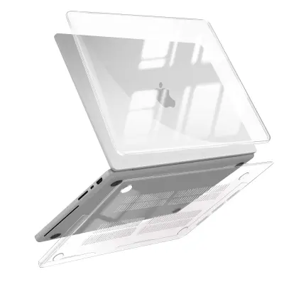 MW, Transparent Crystal Case za MacBook Pro 14 inch 2021/23 M1/M2/M3, Prozorno