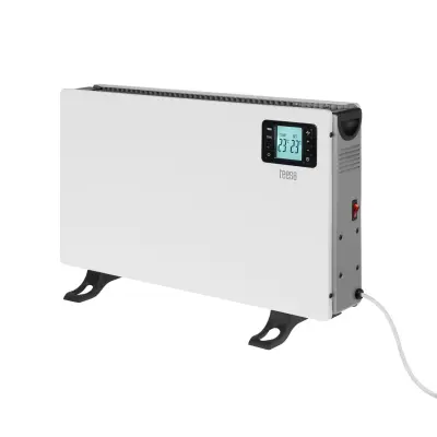 2000W električni konvektorski grelec LCD + daljinec bel
