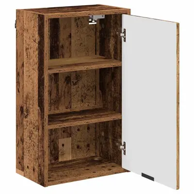 vidaXL Kopalniška omarica Star les 39 x 23.5 x 65 cm Konstruiran les