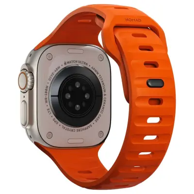 Nomad, Športni pas za Apple Watch 42-44-45-49 mm, Oranžna