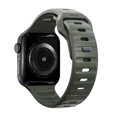Nomad, Športni pas za Apple Watch 42-44-45-49 mm, Zelena