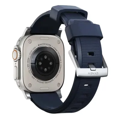 Nomad, Paš?ek za Apple Watch 6-9/SE/Ultra/Ultra 2, Srebrna