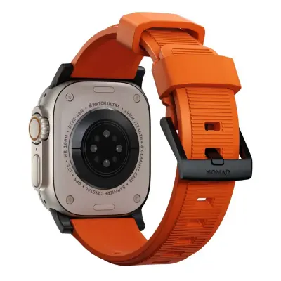 Nomad, Paš?ek za Apple Watch 6-9/SE/Ultra/Ultra 2, Oranžna