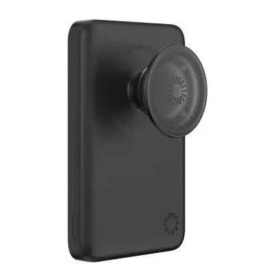 PopSockets, Magnetna brezžična napajalna banka MagSafe 5000mAh PowerPack, Črna