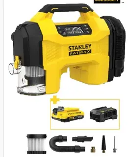 STANLEY 3 V 1 KOMPRESOR/PUHALNIK/SESALNIK