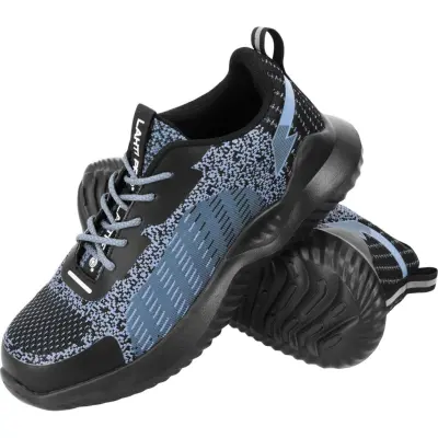 ČEVLJI PLETENI MODRO-ČRNI S KAPICO "44"