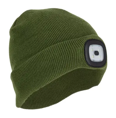 AKRILNA KAPA PODLOŽENA Z LED SVETILKO USB T.ZELENA