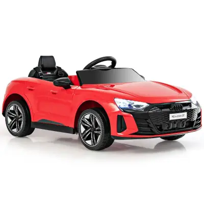 Električni avtomobil za otroke Audi RS e-tron GT rdeč